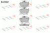 FTE BL2308A1 Brake Pad Set, disc brake